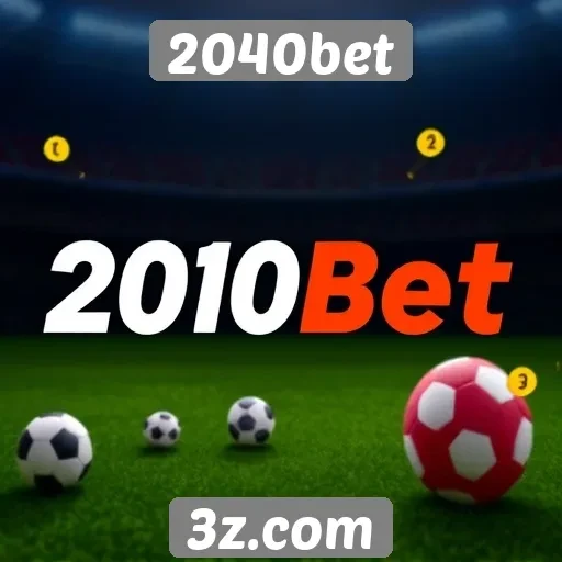 Funcionalidades disponíveis no site 2040bet