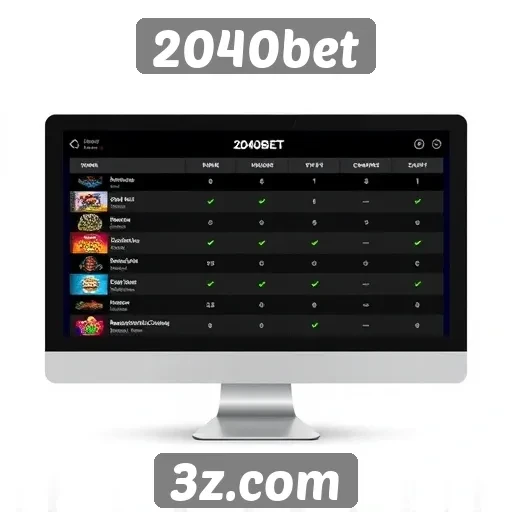 Comparação entre jogos populares no 2040bet